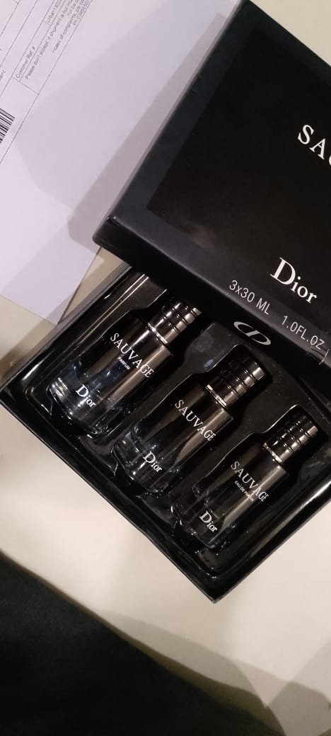 Dior Sauvage 3 in 1 Perfume Gift Set (3 × 30ml) photo review